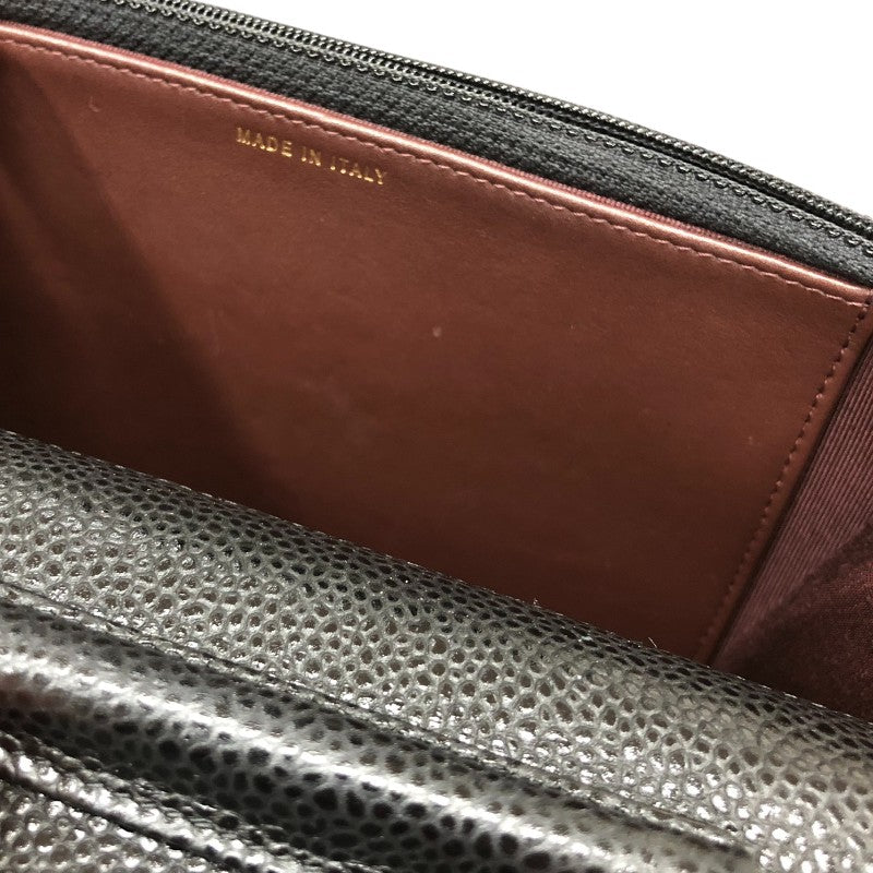 シャネル CHANEL マトラッセチェーン ウォレット A33814 27番台 ブラック ゴールド金具 キャビアスキン レディース ショルダーバッグ