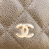 シャネル CHANEL マトラッセ　チェーンウォレット A84310 ブラック キャビアスキン SV金具 レディース ショルダーバッグ