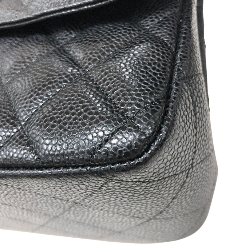 シャネル CHANEL マトラッセ30 A58600 ブラック ゴールド金具 キャビアスキン レディース ショルダーバッグ