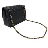 シャネル CHANEL マトラッセ30 A58600 ブラック ゴールド金具 キャビアスキン レディース ショルダーバッグ