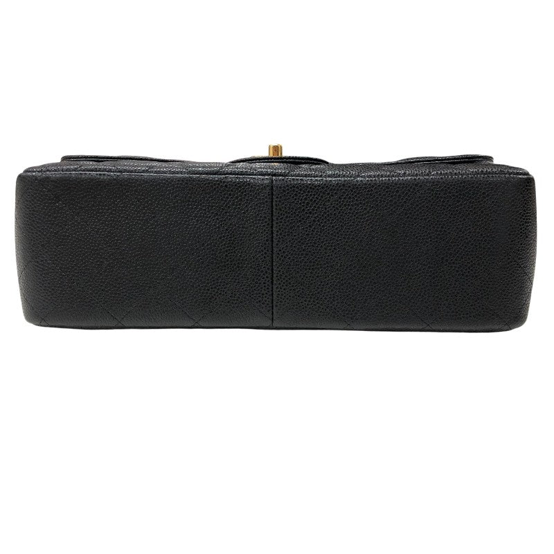 シャネル CHANEL マトラッセ30 A58600 ブラック ゴールド金具 キャビアスキン レディース ショルダーバッグ
