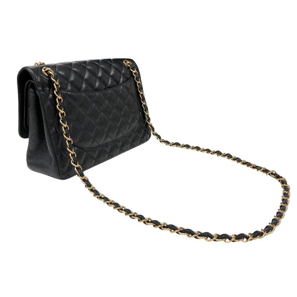 シャネル CHANEL マトラッセ30 A58600 ブラック ゴールド金具 キャビアスキン レディース ショルダーバッグ