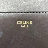 セリーヌ CELINE ショルダーバッグ クロード ブラック/GD金具 カーフ レディース ハンドバッグ