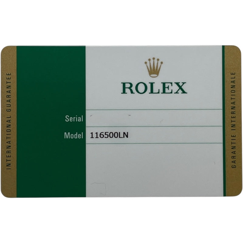 ロレックス ROLEX デイトナ 116500LN ホワイト SS 自動巻き メンズ 腕時計
