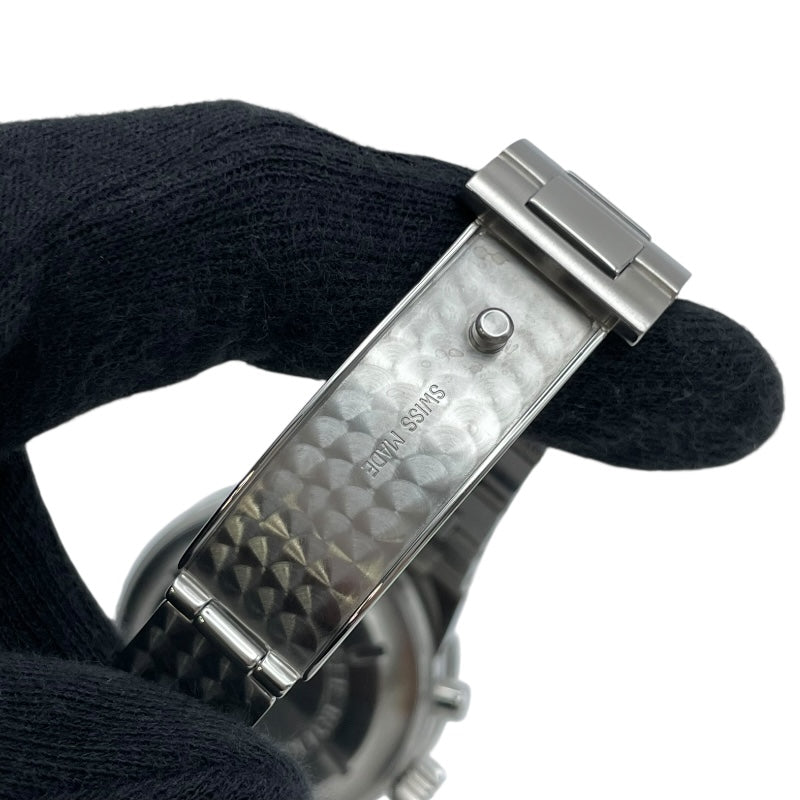 インターナショナルウォッチカンパニー IWC GST クロノグラフ IW370706 ブラック SS メンズ 腕時計