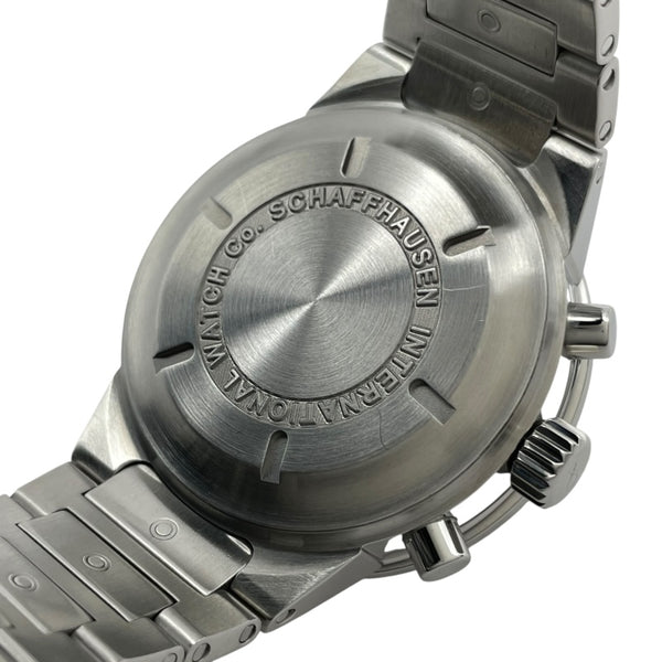 インターナショナルウォッチカンパニー IWC GST クロノグラフ IW370706 ブラック SS メンズ 腕時計