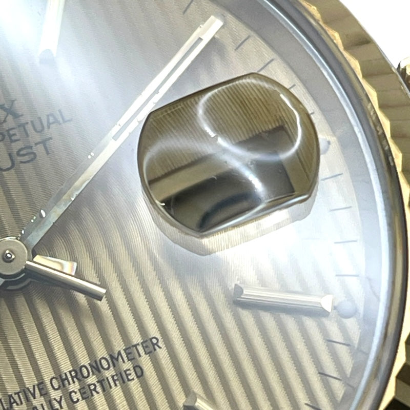 ロレックス ROLEX デイトジャスト タペストリー 16233 ゴールド K18/SS 自動巻き メンズ 腕時計