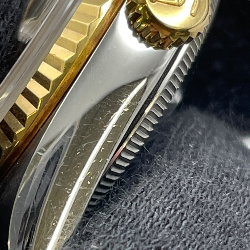 ロレックス ROLEX デイトジャスト タペストリー 16233 ゴールド K18/SS 自動巻き メンズ 腕時計
