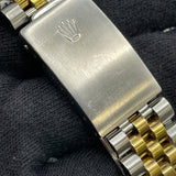 ロレックス ROLEX デイトジャスト タペストリー 16233 ゴールド K18/SS 自動巻き メンズ 腕時計