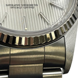 ロレックス ROLEX デイトジャスト タペストリー 16234 シルバー WG/SS 自動巻き メンズ 腕時計