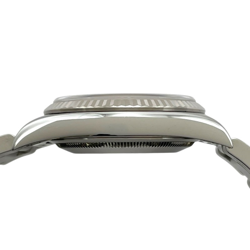 ロレックス ROLEX デイトジャスト タペストリー 16234 シルバー WG/SS 自動巻き メンズ 腕時計