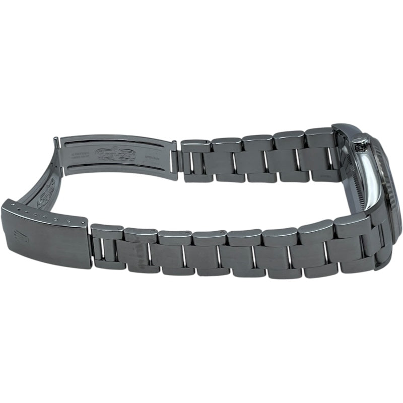 ロレックス ROLEX デイトジャスト タペストリー 16234 シルバー WG/SS 自動巻き メンズ 腕時計