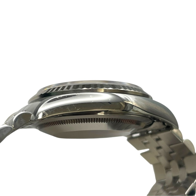 ロレックス ROLEX デイトジャスト36 ホリコン 16234 グレー K18WG/SS メンズ 腕時計