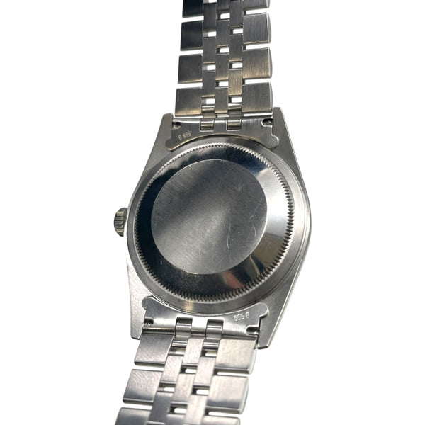 ロレックス ROLEX デイトジャスト36 ホリコン 16234 グレー K18WG/SS メンズ 腕時計