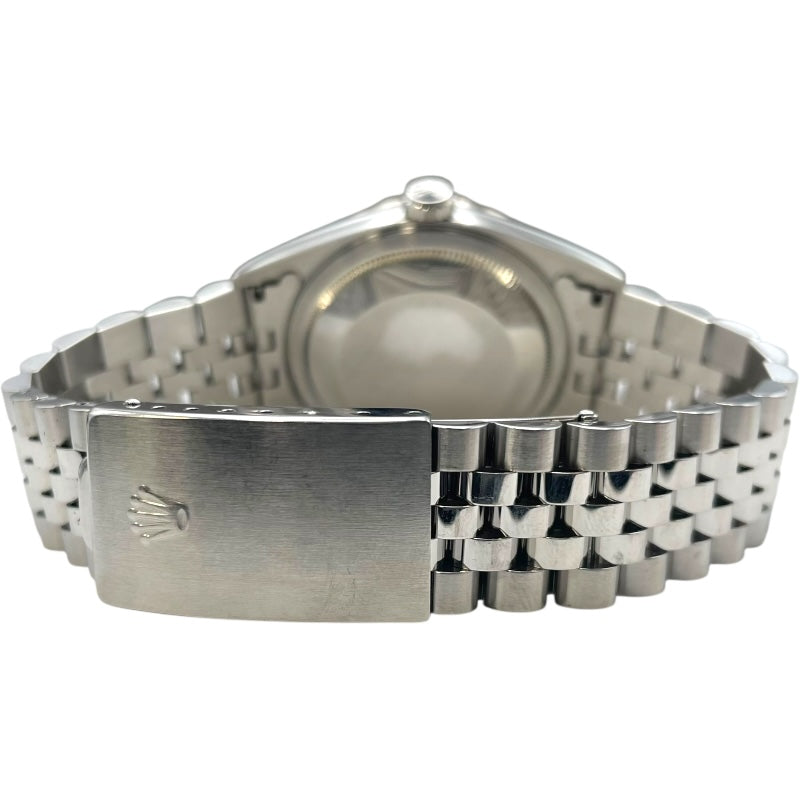 ロレックス ROLEX デイトジャスト36 ホリコン 16234 グレー K18WG/SS メンズ 腕時計