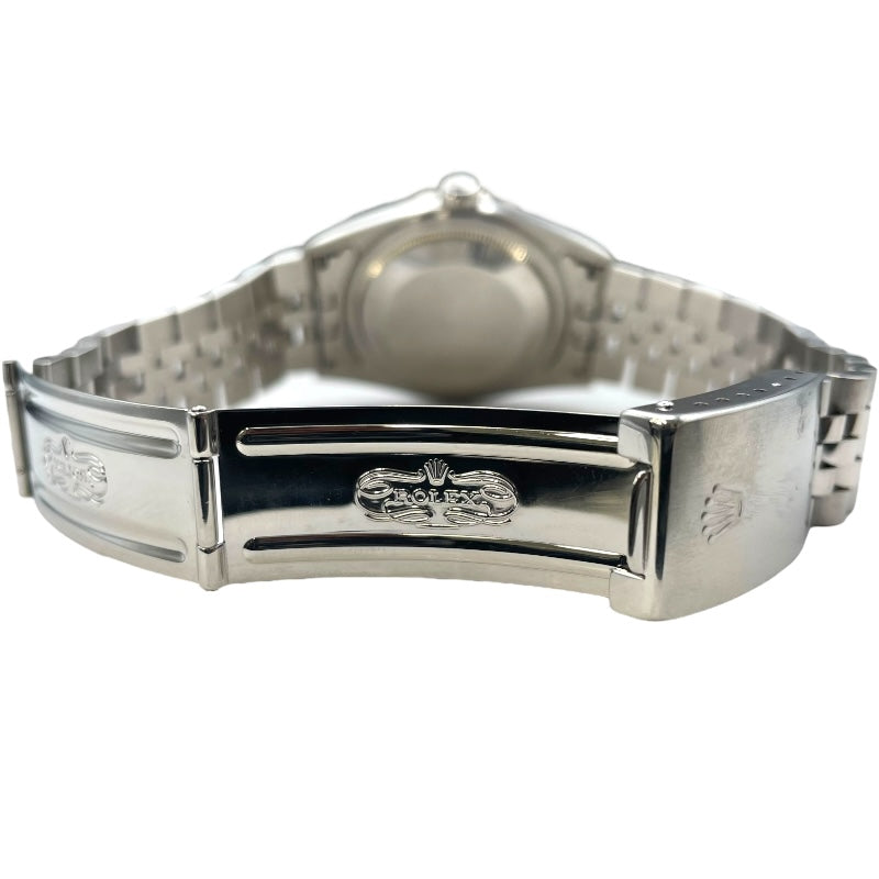 ロレックス ROLEX デイトジャスト36 ホリコン 16234 グレー K18WG/SS メンズ 腕時計