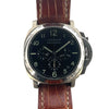 パネライ PANERAI ルミノール クロノ PAM00074 ブラック SS メンズ 腕時計