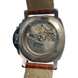 パネライ PANERAI ルミノール クロノ PAM00074 ブラック SS メンズ 腕時計