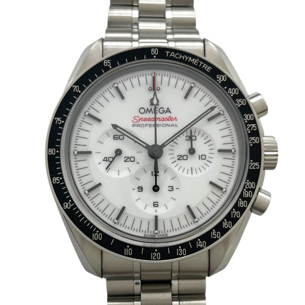 オメガ OMEGA スピードマスター ムーンウォッチ プロフェッショナル コーアクシャル 310.30.42.50.04.001 ホワイト SS メンズ 腕時計