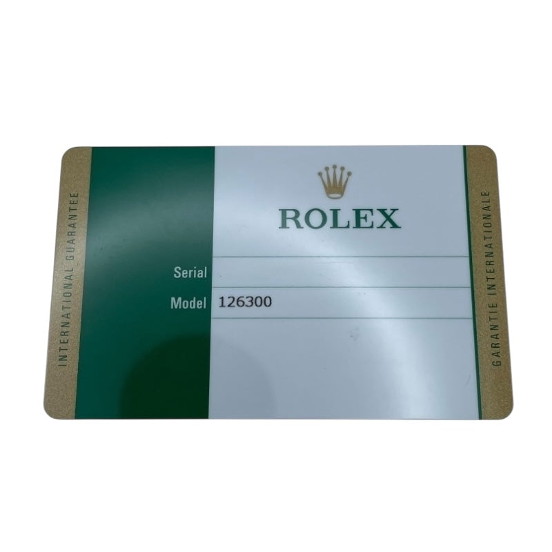 ロレックス ROLEX デイトジャスト41 スレート 126300 グレー SS メンズ 腕時計