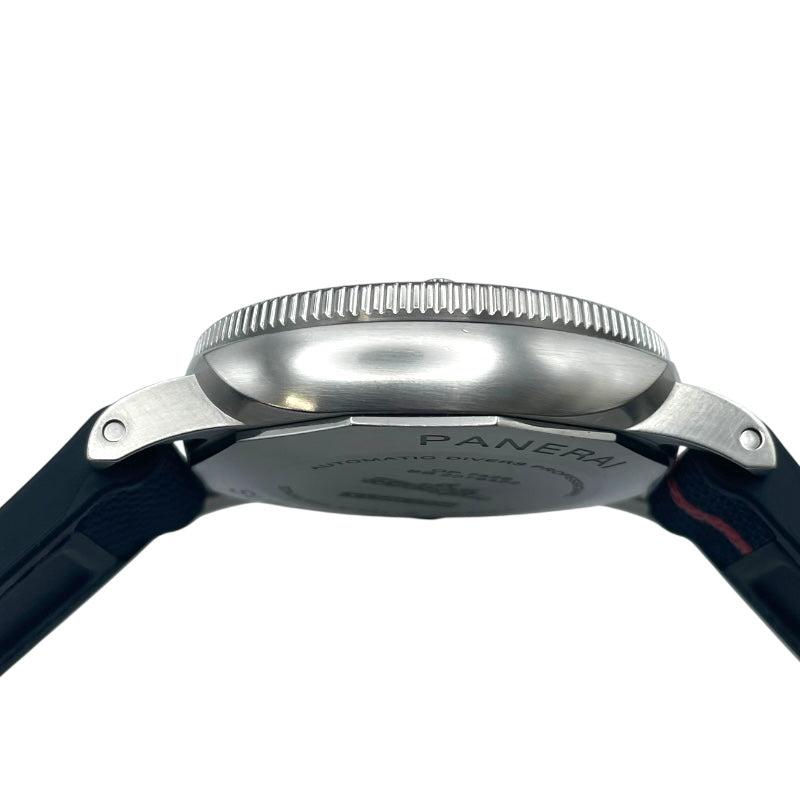 パネライ PANERAI サブマーシブル クアランタ クアトロルナ・ロッサ PAM01391 ネイビー SS メンズ 腕時計