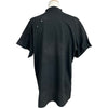 バレンシアガ BALENCIAGA SKATER OVERSIZED フロントロゴ半袖Tシャツ 739028 ブラック コットン ユニセックス 半袖Ｔシャツ