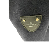 ルイ・ヴィトン LOUIS VUITTON モノグラム裏地ラップコート FFC022QWE ネイビー ウール レディース トレンチコート