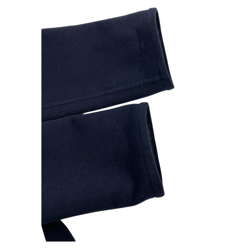 ルイ・ヴィトン LOUIS VUITTON モノグラム裏地ラップコート FFC022QWE ネイビー ウール レディース トレンチコート