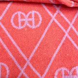 エルメス HERMES Hロンド総柄ニットセーター ピンク カシミヤ レディース セーター