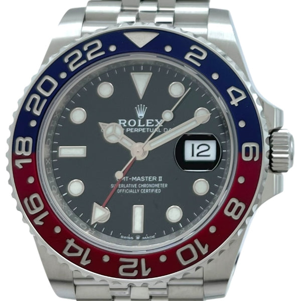 ロレックス ROLEX GMTマスター2 126710BLRO ブラック SS 自動巻き メンズ 腕時計