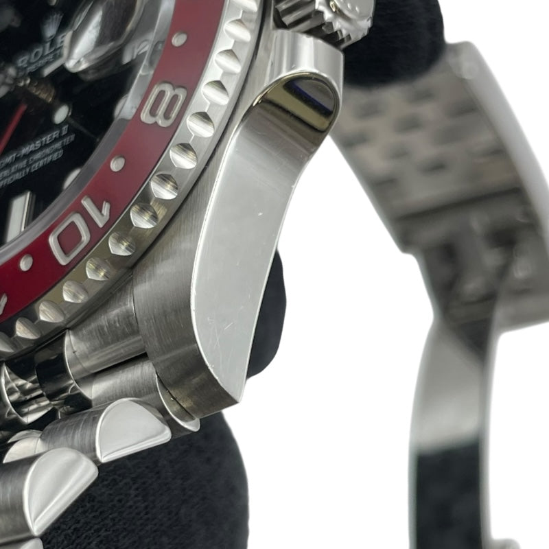ロレックス ROLEX GMTマスター2 126710BLRO ブラック SS 自動巻き メンズ 腕時計