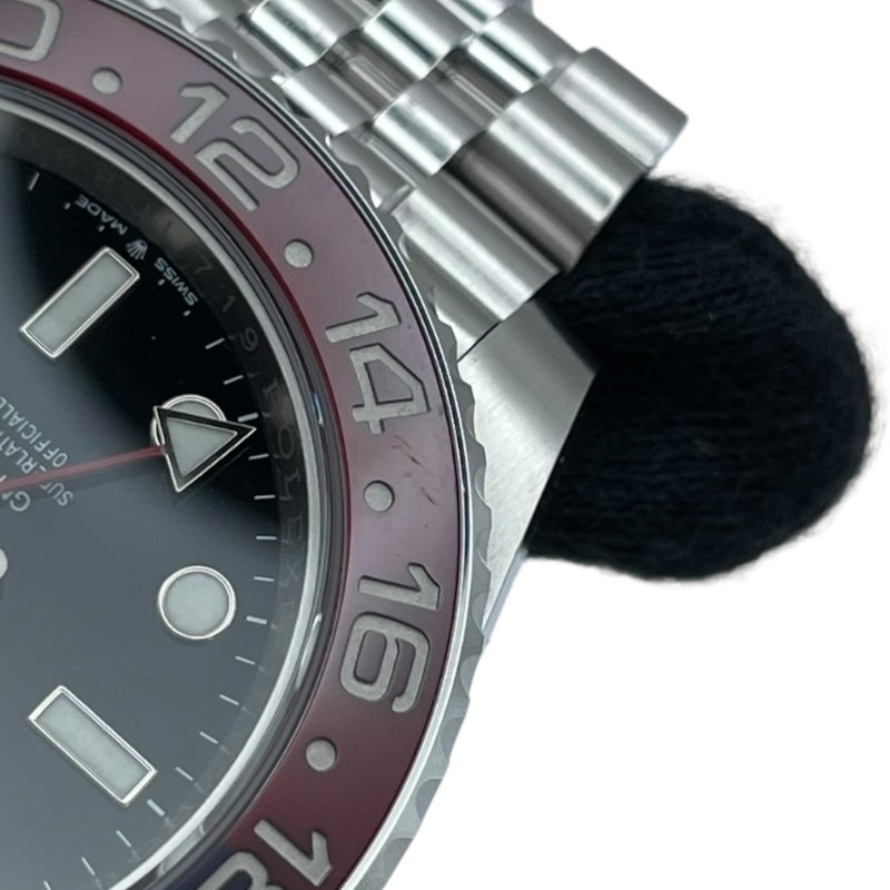 ロレックス ROLEX GMTマスター2 126710BLRO ブラック SS 自動巻き メンズ 腕時計