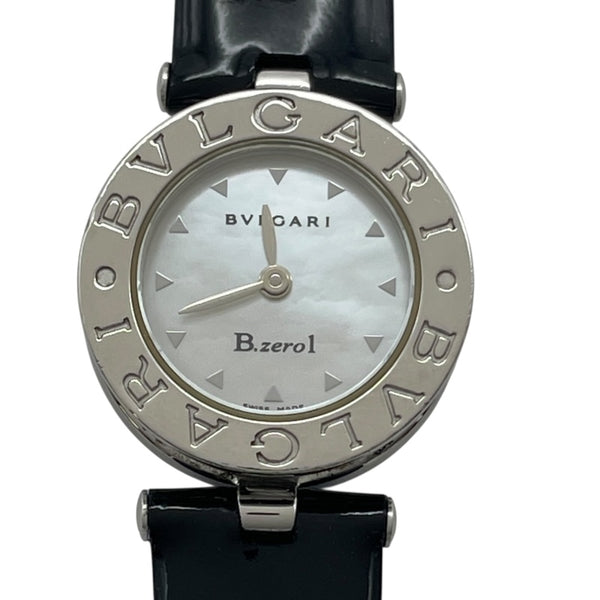 ブルガリ BVLGARI B-zero1 ホワイトシェル BZ22S ホワイトシェル SS レディース 腕時計