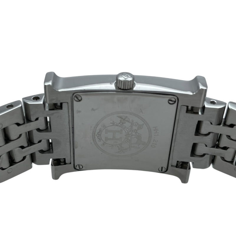 エルメス HERMES Hウォッチ HH1.210 ホワイトシェル SS レディース 腕時計