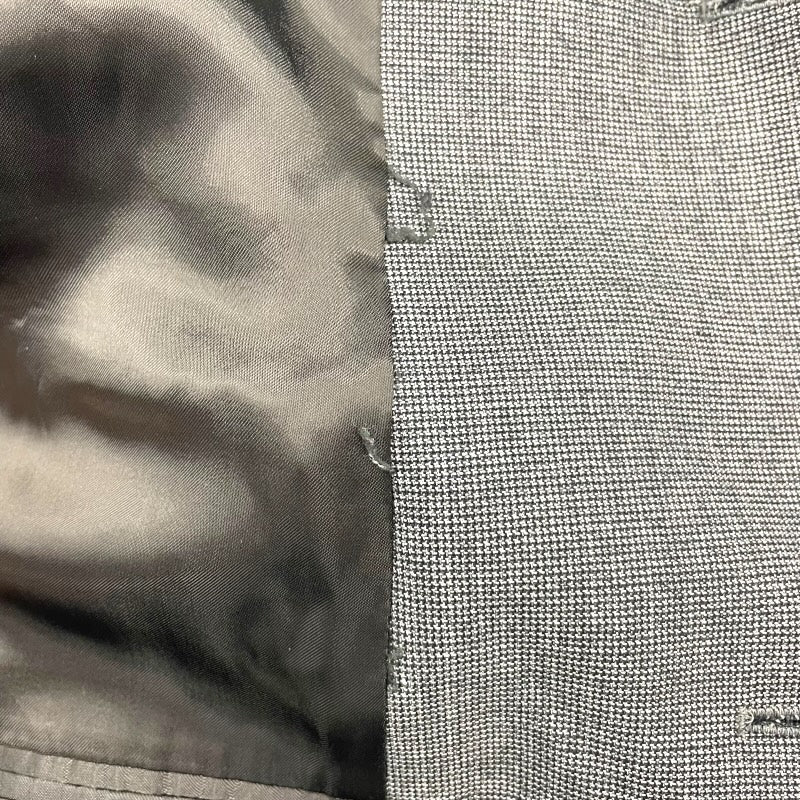 プラダ PRADA ロングチェスターコート UC361D グレー ウール メンズ その他アウター