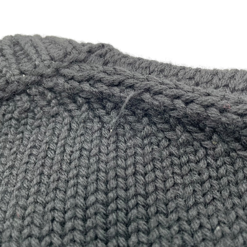 フェンディ FENDI LOVEロゴ長袖ニットセーター FZZ295 ブラック ウール メンズ セーター