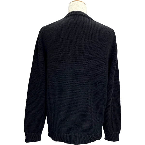 フェンディ FENDI LOVEロゴ長袖ニットセーター FZZ295 ブラック ウール メンズ セーター