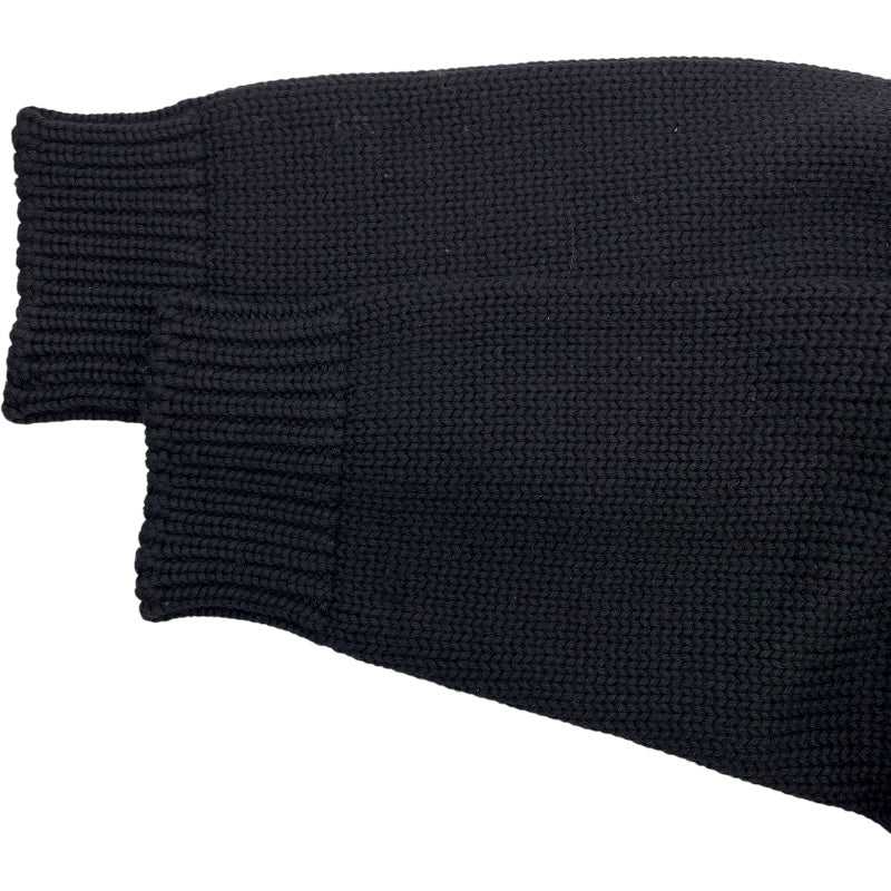 フェンディ FENDI LOVEロゴ長袖ニットセーター FZZ295 ブラック ウール メンズ セーター