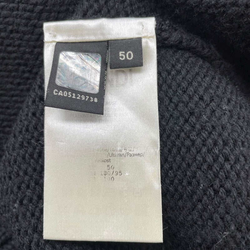 フェンディ FENDI LOVEロゴ長袖ニットセーター FZZ295 ブラック ウール メンズ セーター