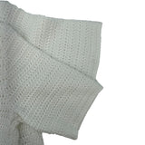 グッチ GUCCI GGボタンクロシェニットカーディガン 743221 ホワイト コットン レディース カーディガン