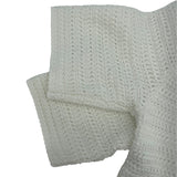 グッチ GUCCI GGボタンクロシェニットカーディガン 743221 ホワイト コットン レディース カーディガン