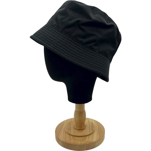 プラダ PRADA トライアングルロゴバケットハット 2HC137 ブラック ナイロン メンズ その他ファッション雑貨