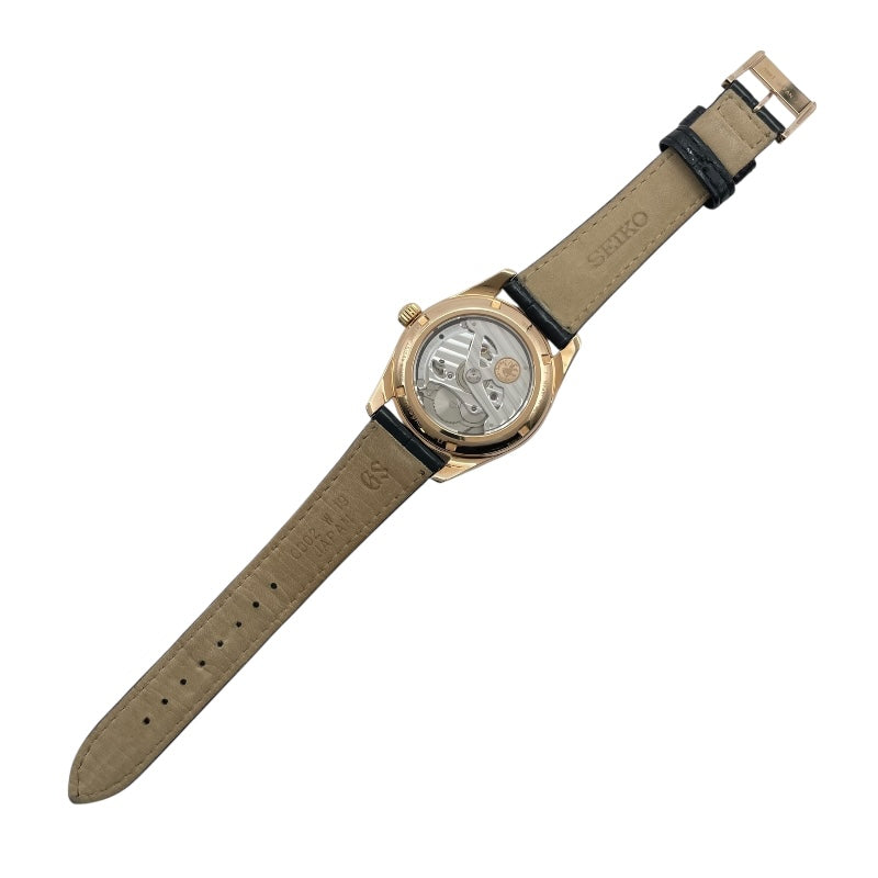 グランドセイコー Grand Seiko スプリングドライブ マスターショップ限定 SBGA092 ホワイト K18PG メンズ 腕時計