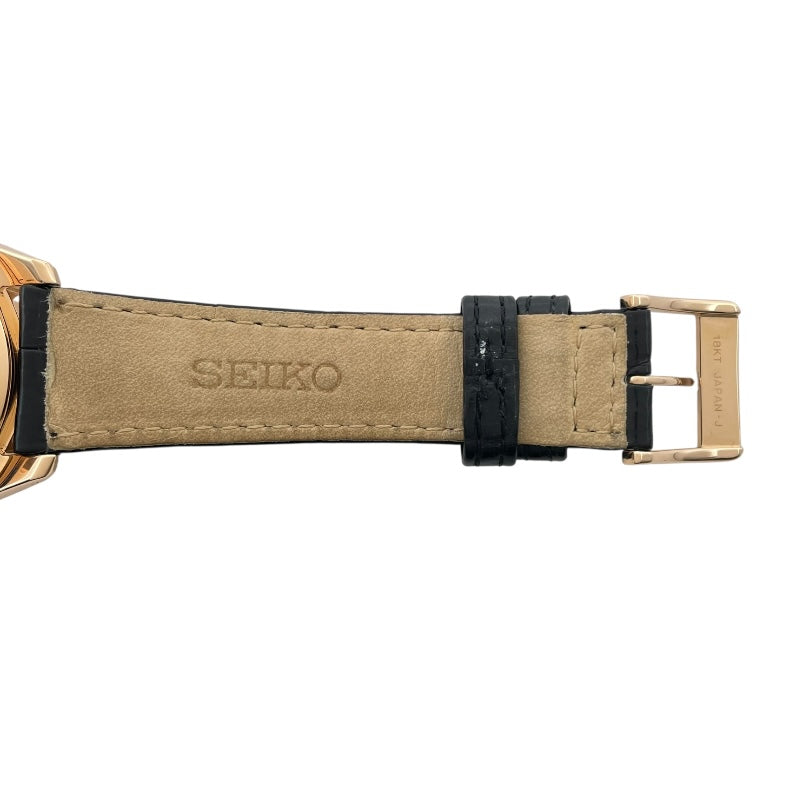 グランドセイコー Grand Seiko スプリングドライブ マスターショップ限定 SBGA092 ホワイト K18PG メンズ 腕時計