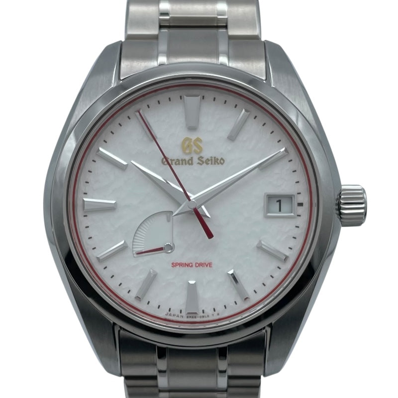 グランドセイコー Grand Seiko ヘリテージコレクション スプリングドライブAJHH SBGA421 ホワイト チタン メンズ 腕時計