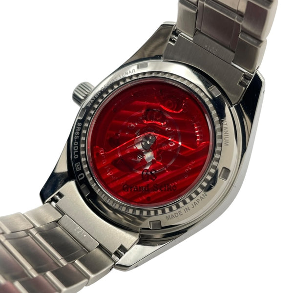 グランドセイコー Grand Seiko ヘリテージコレクション スプリングドライブAJHH SBGA421 ホワイト チタン メンズ 腕時計