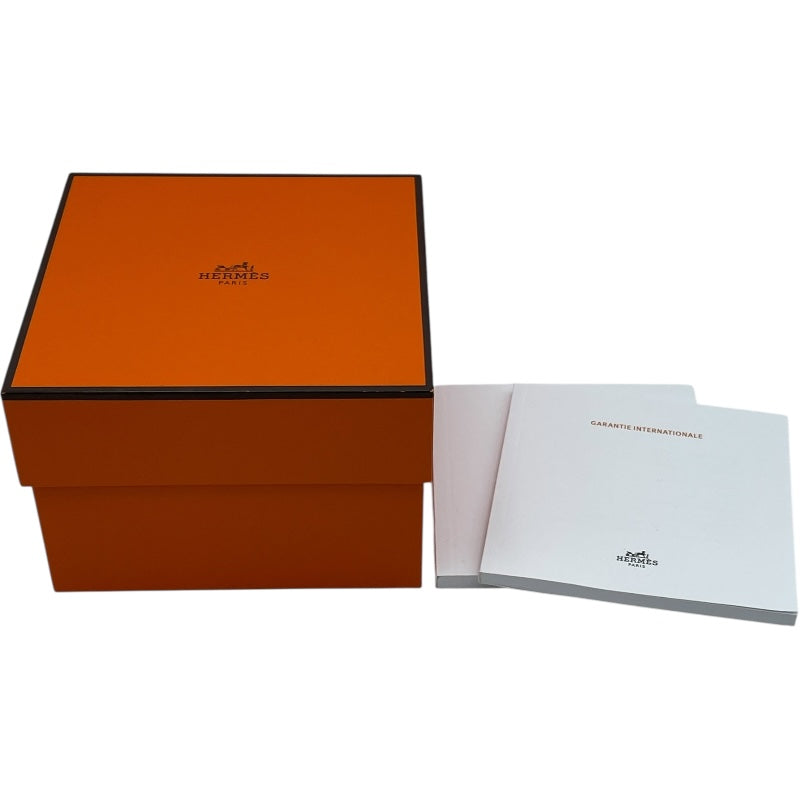 エルメス HERMES ケープコッド ドゥブルトゥール CC1.210a シルバー SS クオーツ レディース 腕時計