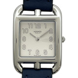 エルメス HERMES ケープコッド ドゥブルトゥール CC1.210a シルバー SS クオーツ レディース 腕時計