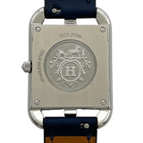 エルメス HERMES ケープコッド ドゥブルトゥール CC1.210a シルバー SS クオーツ レディース 腕時計