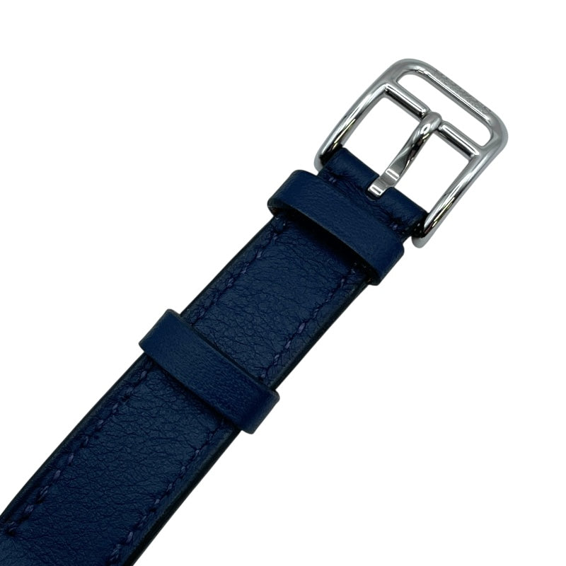 エルメス HERMES ケープコッド ドゥブルトゥール CC1.210a シルバー SS クオーツ レディース 腕時計